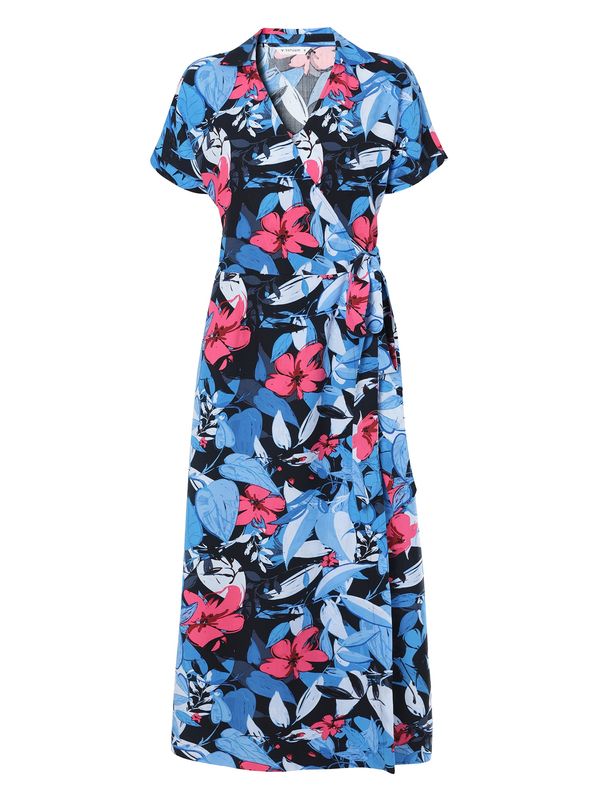 TATUUM TATUUM Haljina 'Zerwi'  morsko plava / svijetloplava / roza / prljavo bijela