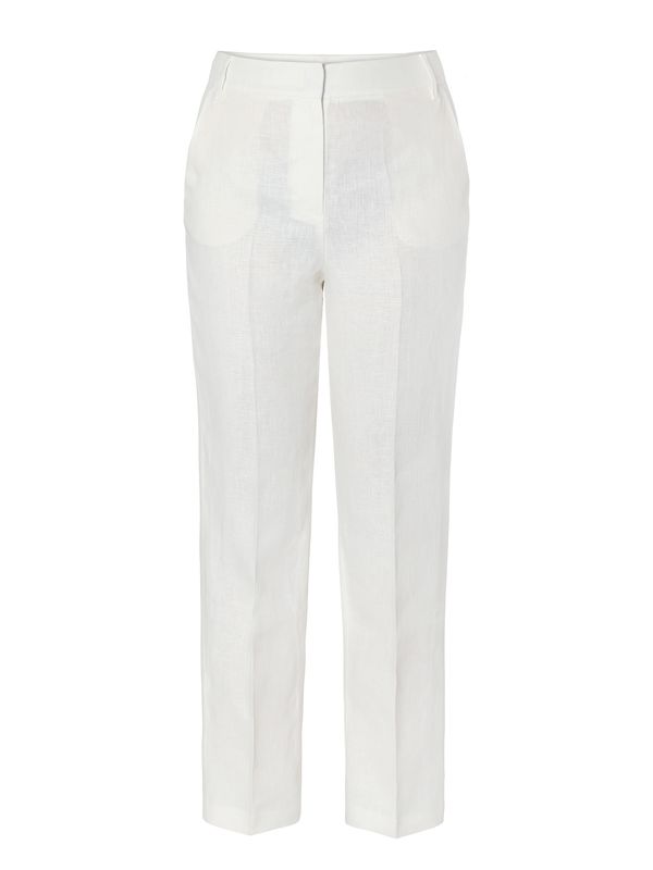 TATUUM TATUUM Hlače na crtu 'LANKA'  prljavo bijela