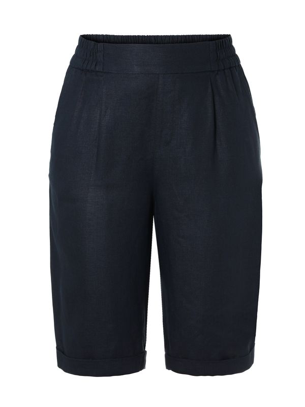 TATUUM TATUUM Hlače s naborima 'MIRIAKO'  mornarsko plava