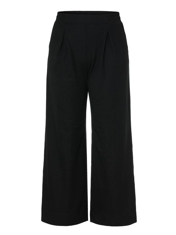 TATUUM TATUUM Hlače s naborima 'SAVANNA'  crna