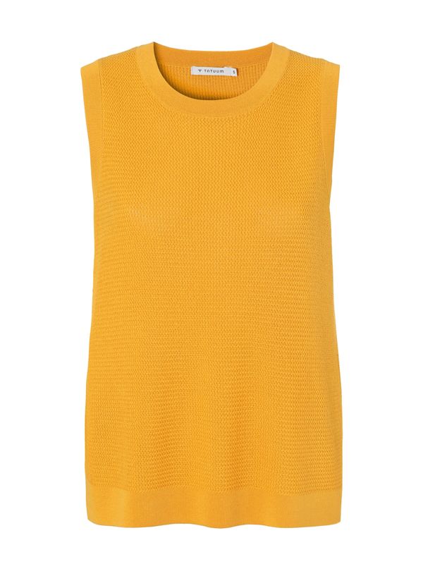 TATUUM TATUUM Kardigan bez rukava 'FAYA'  žuta