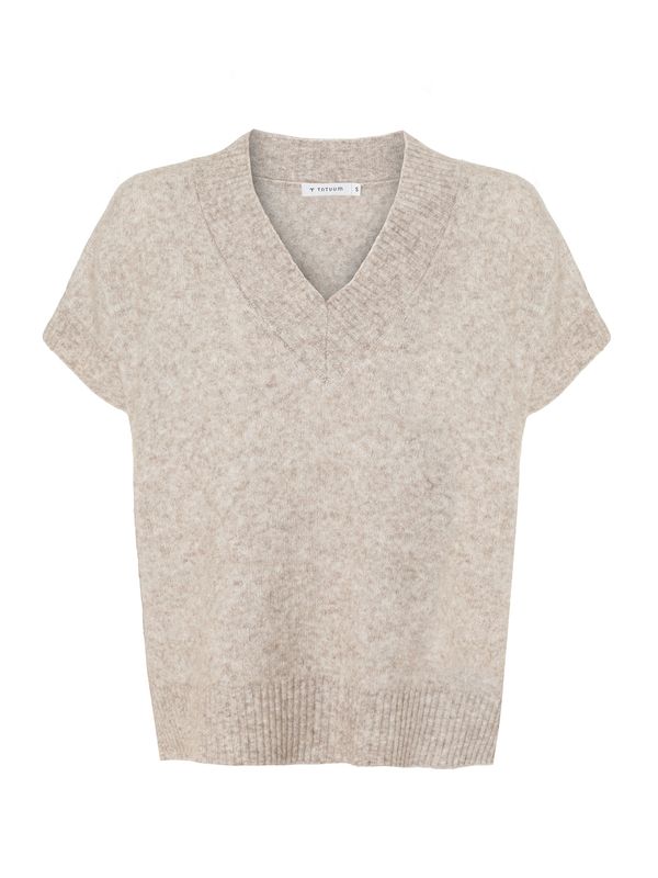 TATUUM TATUUM Kardigan bez rukava ' SAKE'  bež