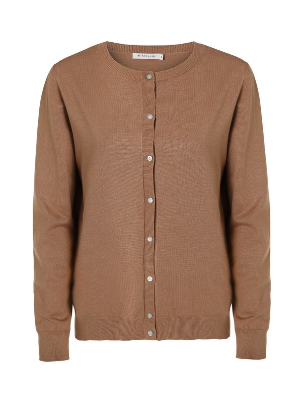 TATUUM TATUUM Kardigan 'KONTROKO'  višnja