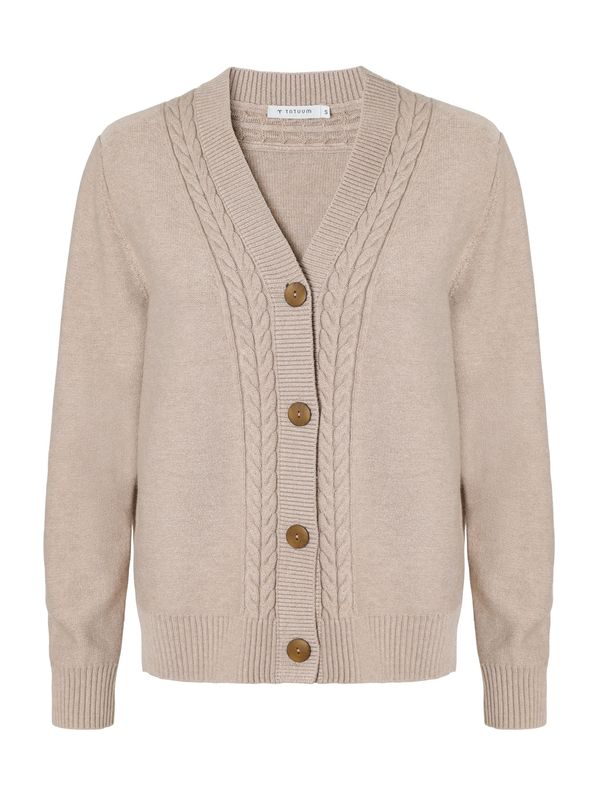 TATUUM TATUUM Kardigan 'LILAC'  bež