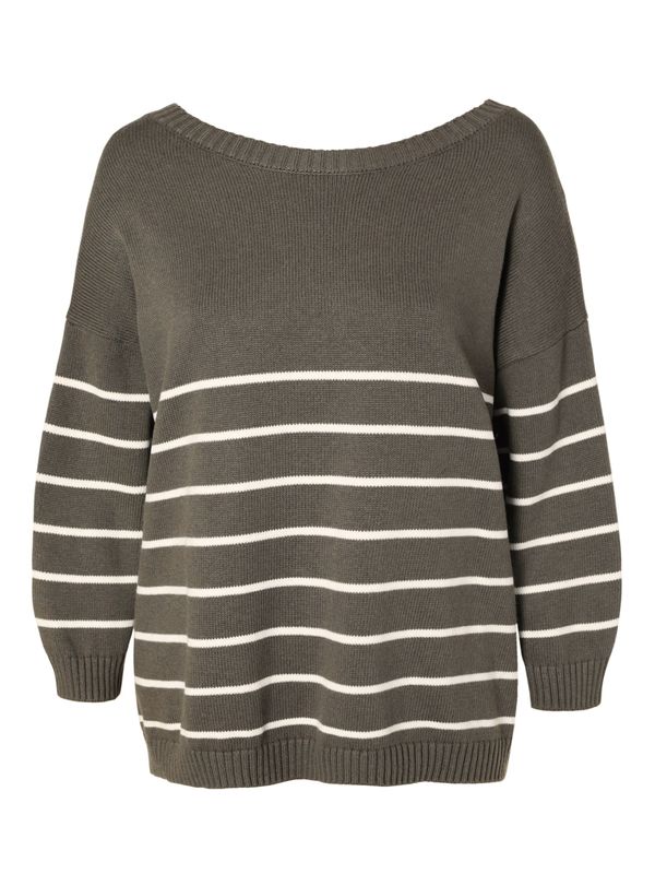 TATUUM TATUUM Kardigan 'Sare'  kaki / bijela