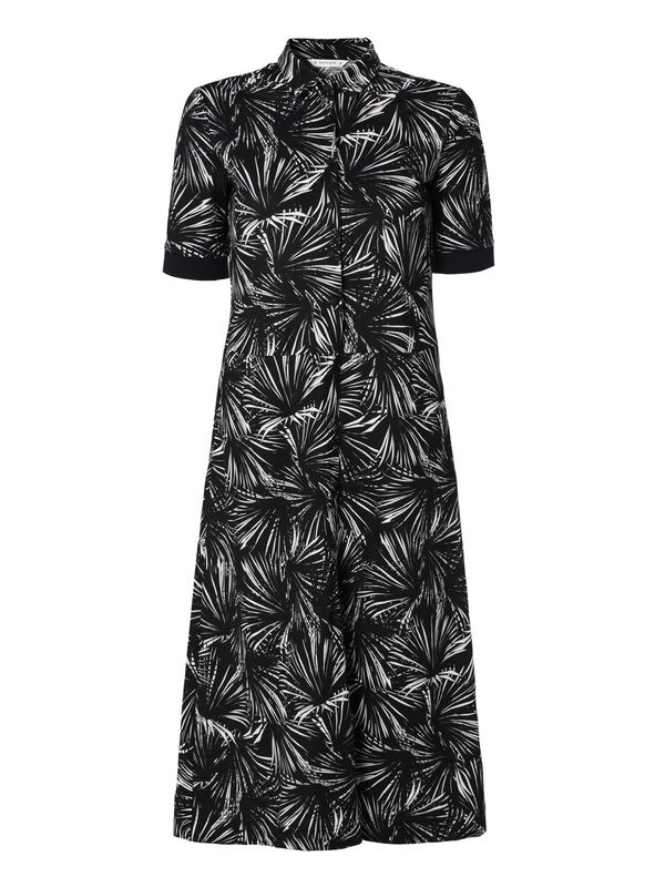 TATUUM TATUUM Košulja haljina ' JOICE'  crna / bijela