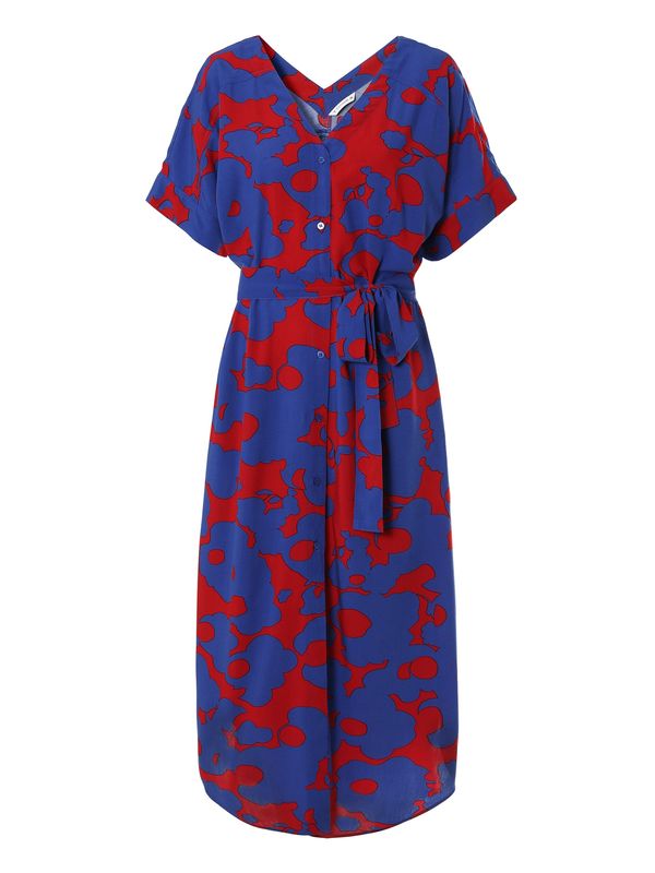 TATUUM TATUUM Košulja haljina 'KIMADI'  plava / crvena