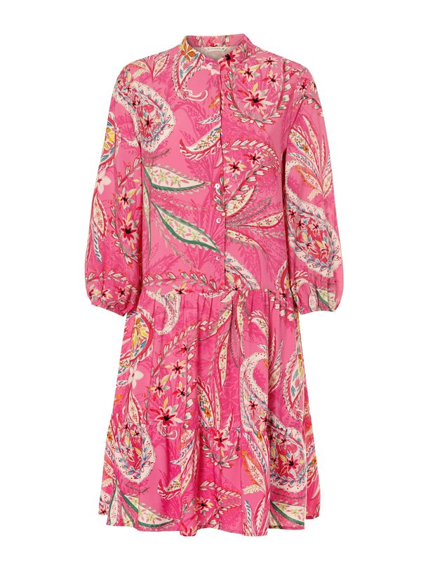 TATUUM TATUUM Košulja haljina 'MIRAMI'  senf / smaragdno zelena / narančasta / fuksija / bijela