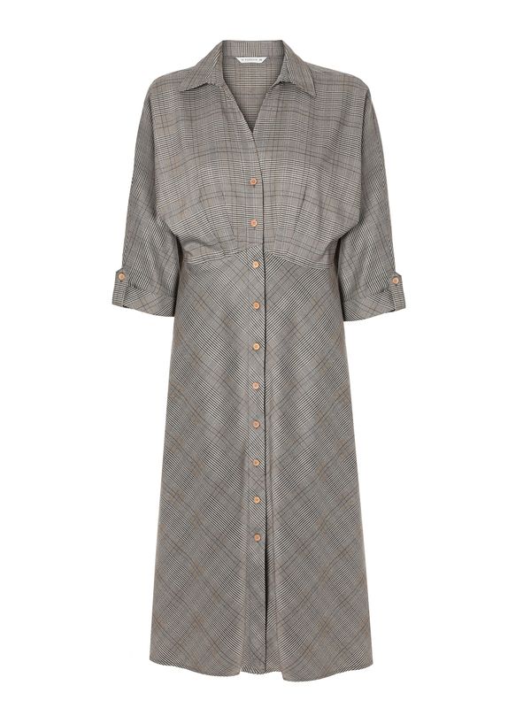 TATUUM TATUUM Košulja haljina  smeđa