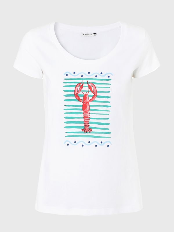 TATUUM TATUUM Majica 'ANTONIA 2'  plava / svijetloplava / crvena / pastelno crvena / bijela