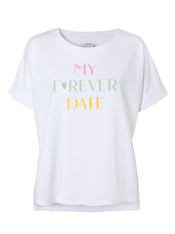 TATUUM TATUUM Majica 'Like 1'  žuta / svijetlozelena / roza / bijela