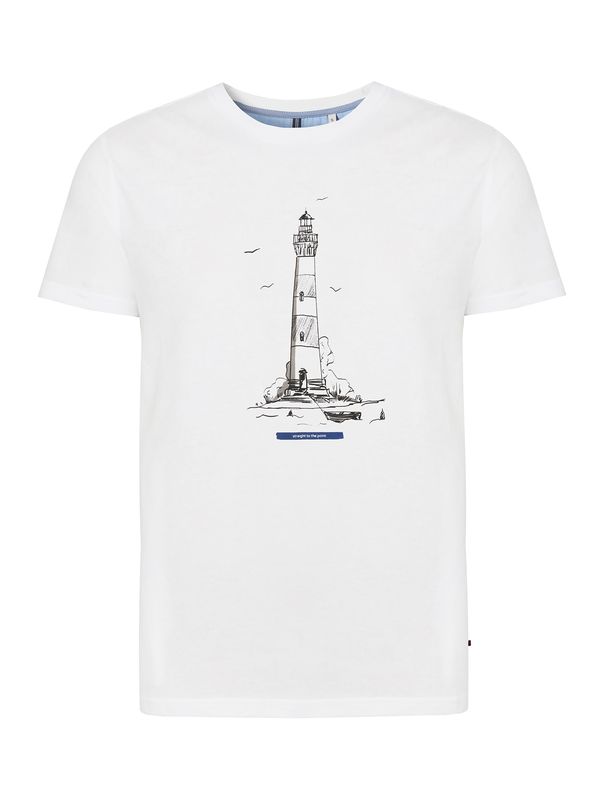 TATUUM TATUUM Majica 'MIKIN 11'  crna / bijela