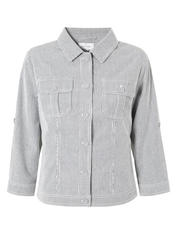 TATUUM TATUUM Prijelazna jakna 'BABETTA 1'  siva / bijela