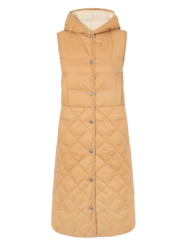 TATUUM TATUUM Prsluk  boja devine dlake (camel)