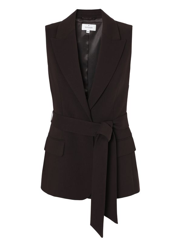 TATUUM TATUUM Prsluk od odijela 'Lamkina'  tamno smeđa