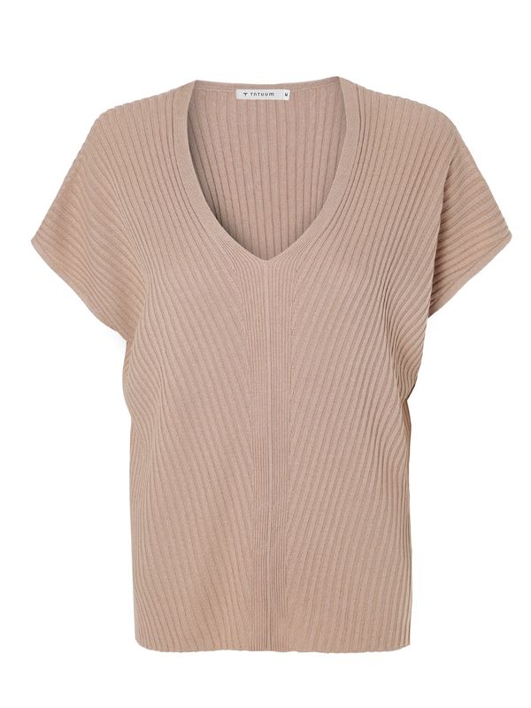 TATUUM TATUUM Pulover 'Geri'  tamno bež