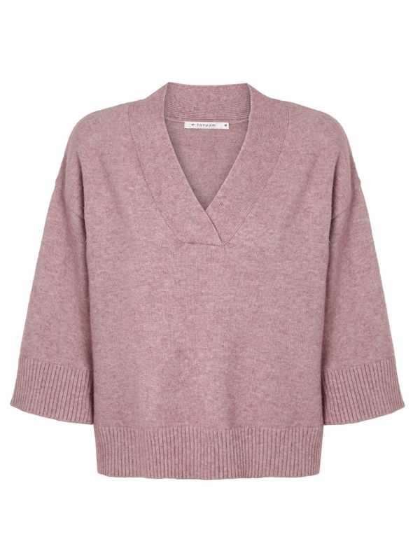 TATUUM TATUUM Pulover 'Miu'  prljavo roza