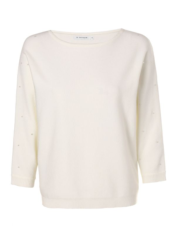 TATUUM TATUUM Pulover 'PERLO'  prljavo bijela