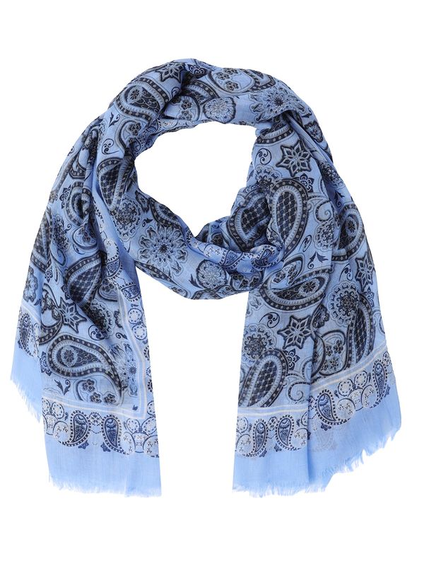 TATUUM TATUUM Šal 'Perina'  nebesko plava / tamno plava / bež siva