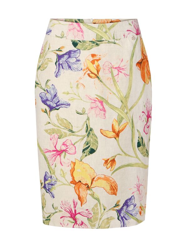 TATUUM TATUUM Suknja 'PARMA 1'  bež / ljubičasta / narančasta / roza