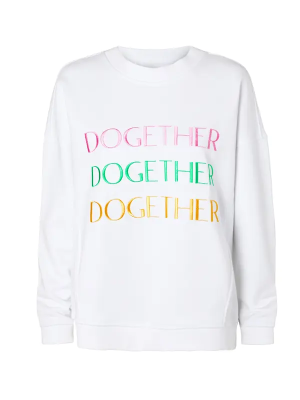 TATUUM TATUUM Sweater majica 'Ginger'  žuta / zelena / roza / bijela