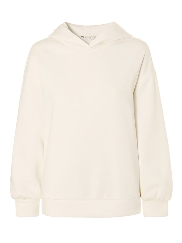 TATUUM TATUUM Sweater majica 'Gorati'  pastelno žuta / prljavo bijela