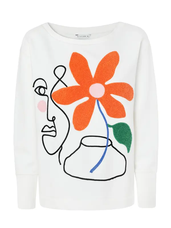 TATUUM TATUUM Sweater majica  miks boja / prljavo bijela