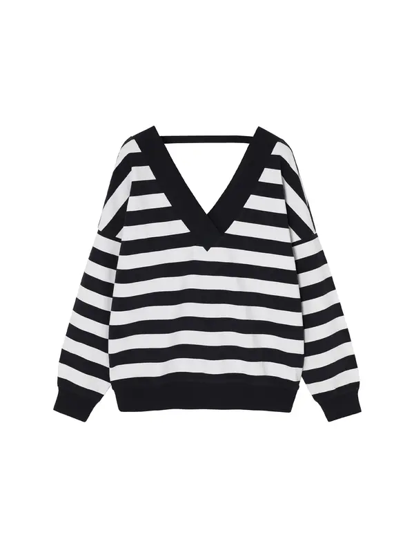 TATUUM TATUUM Sweater majica 'Neko'  mornarsko plava / bijela