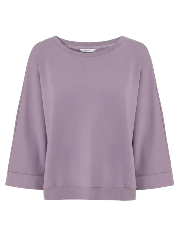 TATUUM TATUUM Sweater majica 'Sulen'  ljubičasta