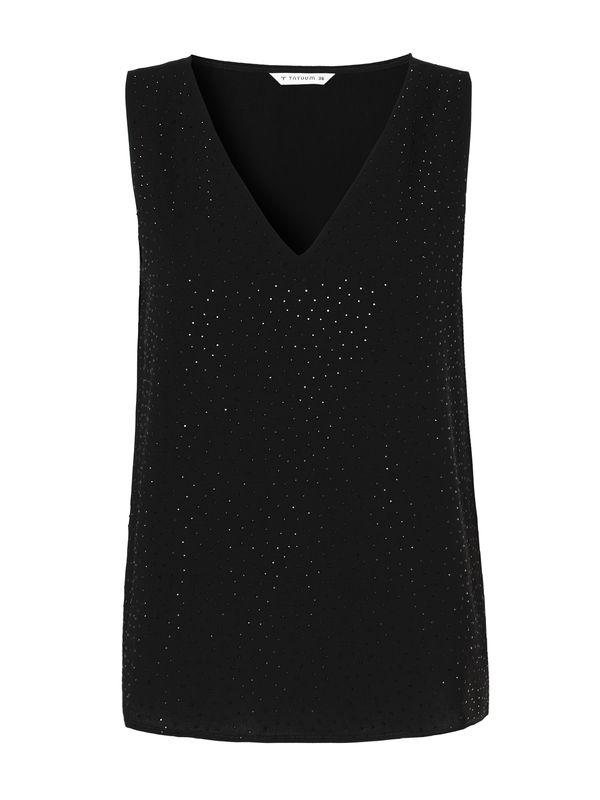 TATUUM TATUUM Top 'Serkoni'  crna / srebro