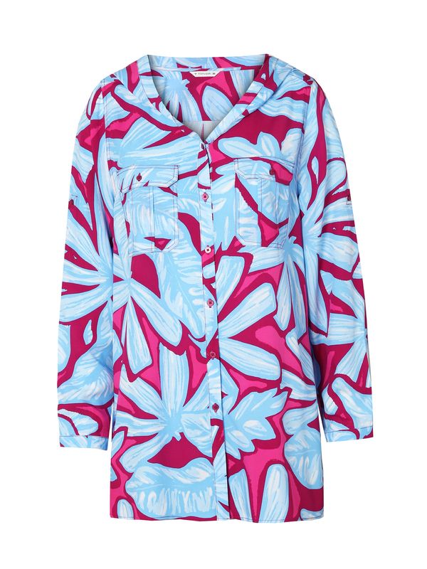 TATUUM TATUUM Tunika 'JUNA'  plava / orhideja bijela