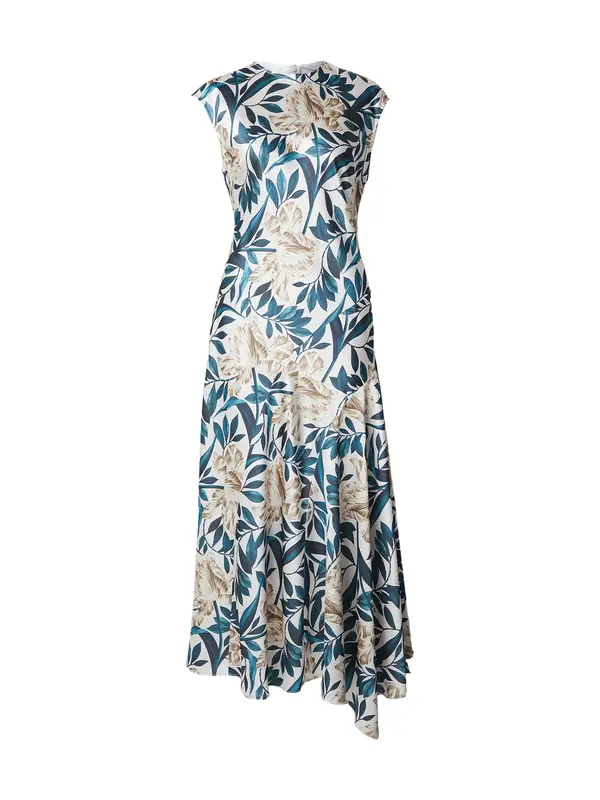 Ted Baker Ted Baker Haljina 'AIBEE'  boja pijeska / boja devine dlake (camel) / smaragdno zelena / crna