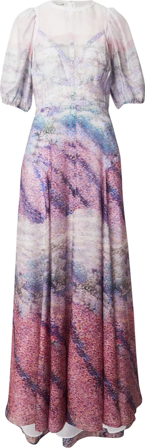 Ted Baker Ted Baker Haljina 'Flissaa'  tamno ljubičasta / roza / tamno roza / prljavo bijela