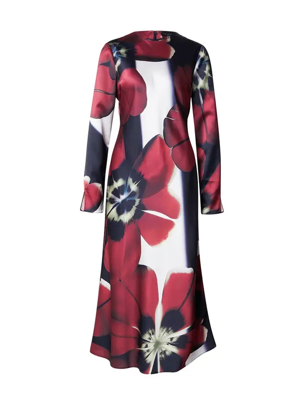 Ted Baker Ted Baker Haljina 'NEERAH'  mornarsko plava / svijetlozelena / rubin crvena / bijela