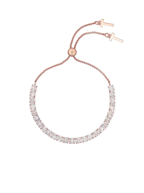 Ted Baker Ted Baker Narukvica 'MELRAH'  rozo zlatna / prozirna