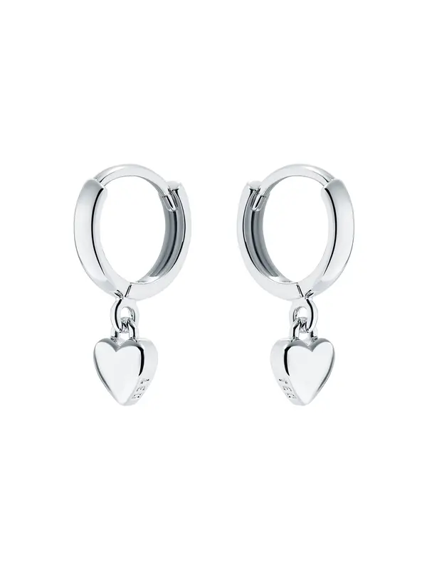 Ted Baker Ted Baker Naušnice 'Huggie Harrye'  srebro