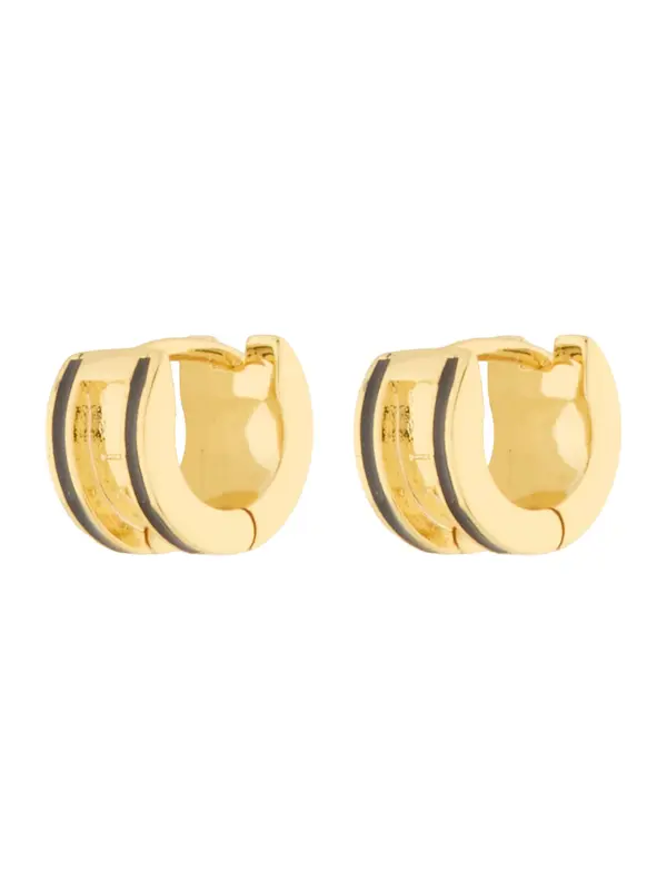 Ted Baker Ted Baker Naušnice 'Rolo'  zlatna / crna