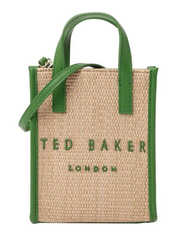 Ted Baker Ted Baker Ručna torbica 'PAULII'  bež / zelena