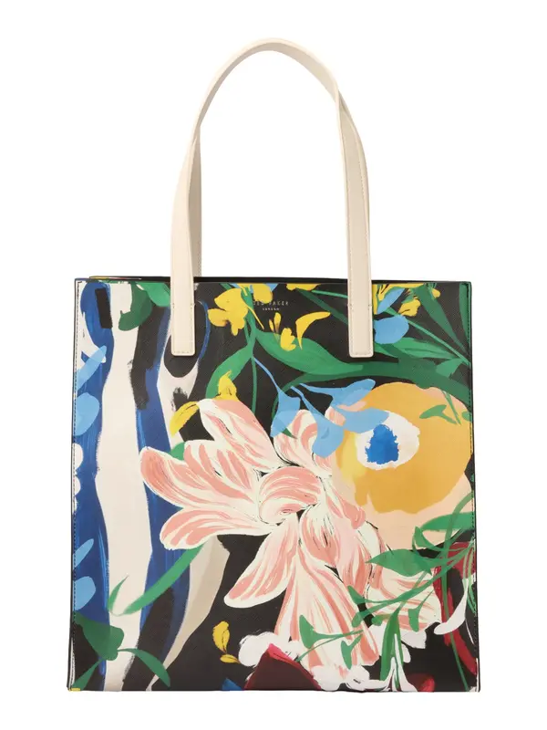 Ted Baker Ted Baker Shopper torba 'BOUANI'  svijetlobež / plava / zelena / crna