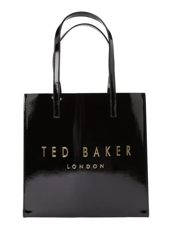 Ted Baker Ted Baker Shopper torba 'Crinkon'  zlatno žuta / crna
