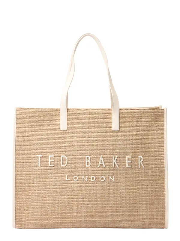 Ted Baker Ted Baker Shopper torba 'Pallmer'  bež / bijela