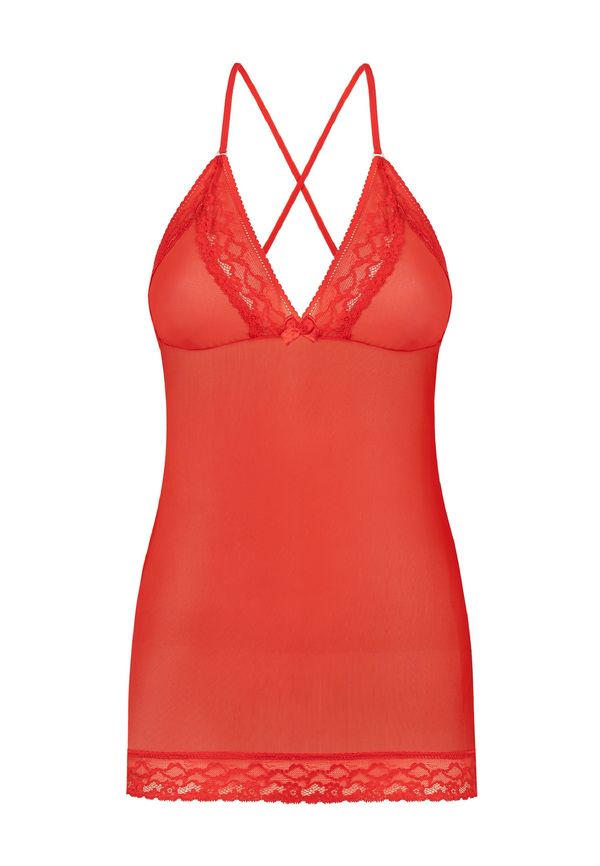 TEYLI TEYLI Spavaćica košulja  crvena