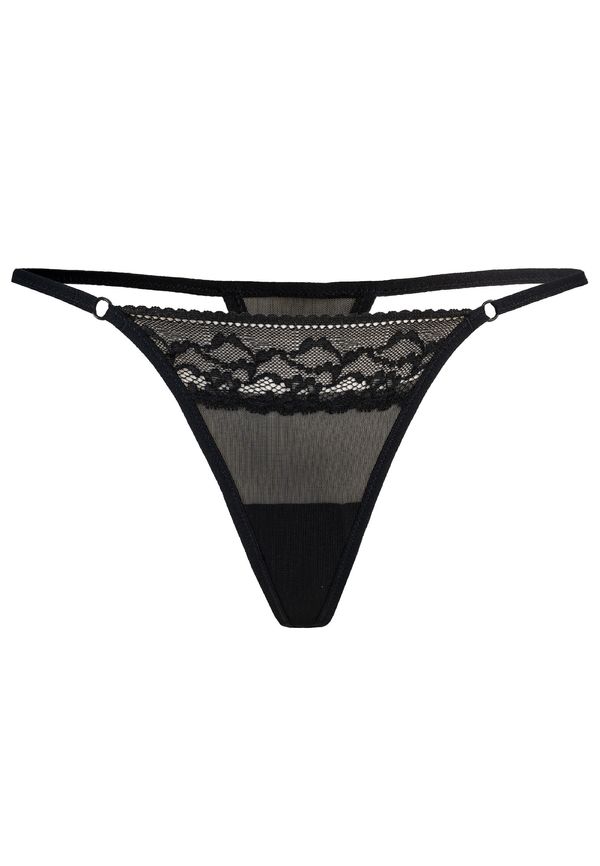 TEYLI TEYLI Tanga gaćice 'Erori'  crna