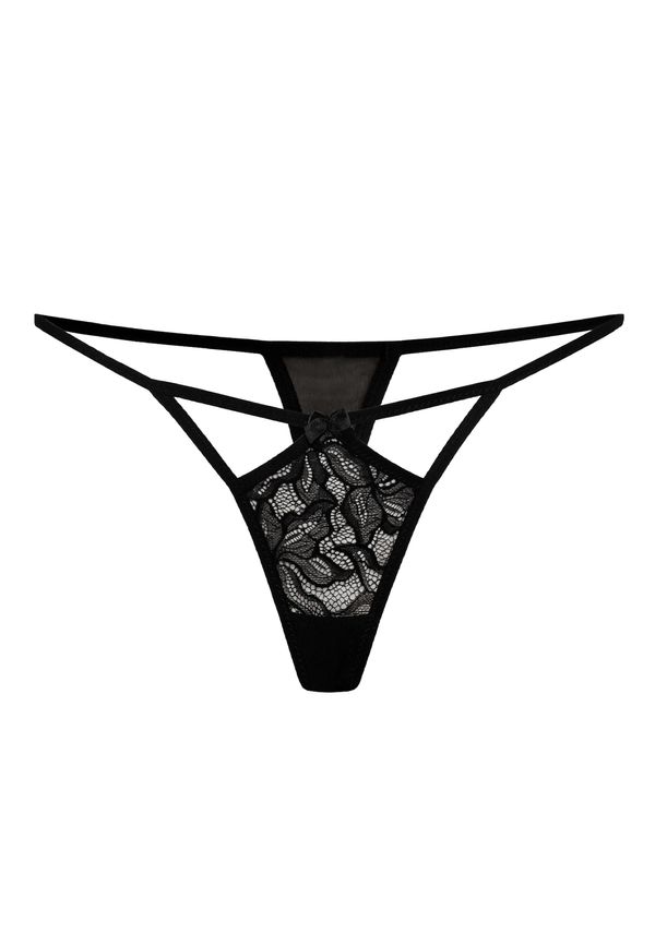 TEYLI TEYLI Tanga gaćice 'Jasmine'  crna
