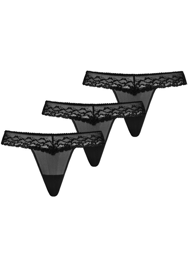 TEYLI TEYLI Tanga gaćice 'Leo'  crna