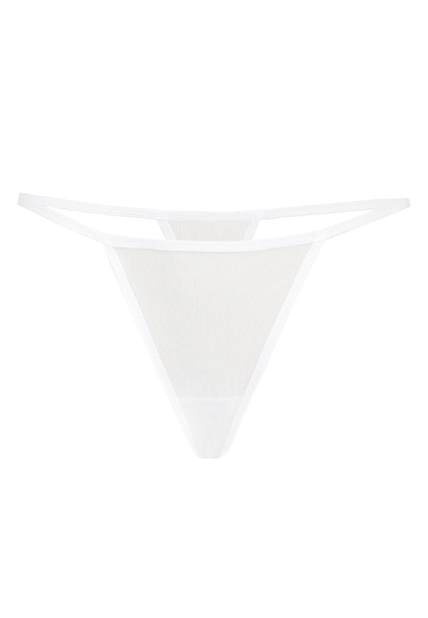 TEYLI TEYLI Tanga gaćice 'Paski'  prljavo bijela