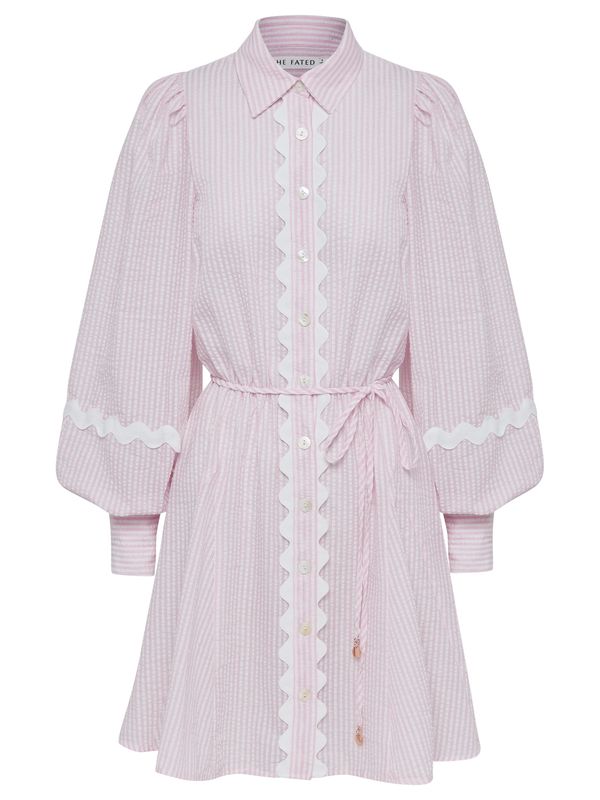 The Fated The Fated Košulja haljina 'YULI'  roza / bijela