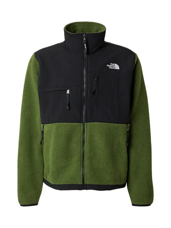 THE NORTH FACE THE NORTH FACE Flis jakna 'RETRO DENALI'  maslinasta / crna / bijela