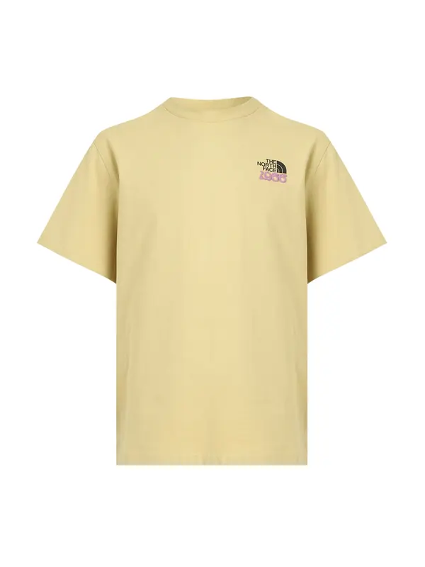 THE NORTH FACE THE NORTH FACE Majica '1966 FLORA'  zelena / lavanda / prljavo roza / crna