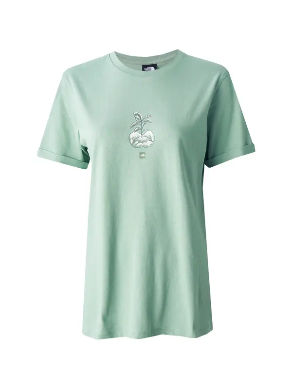 THE NORTH FACE THE NORTH FACE Majica 'Connect'  maslinasta / menta / bijela